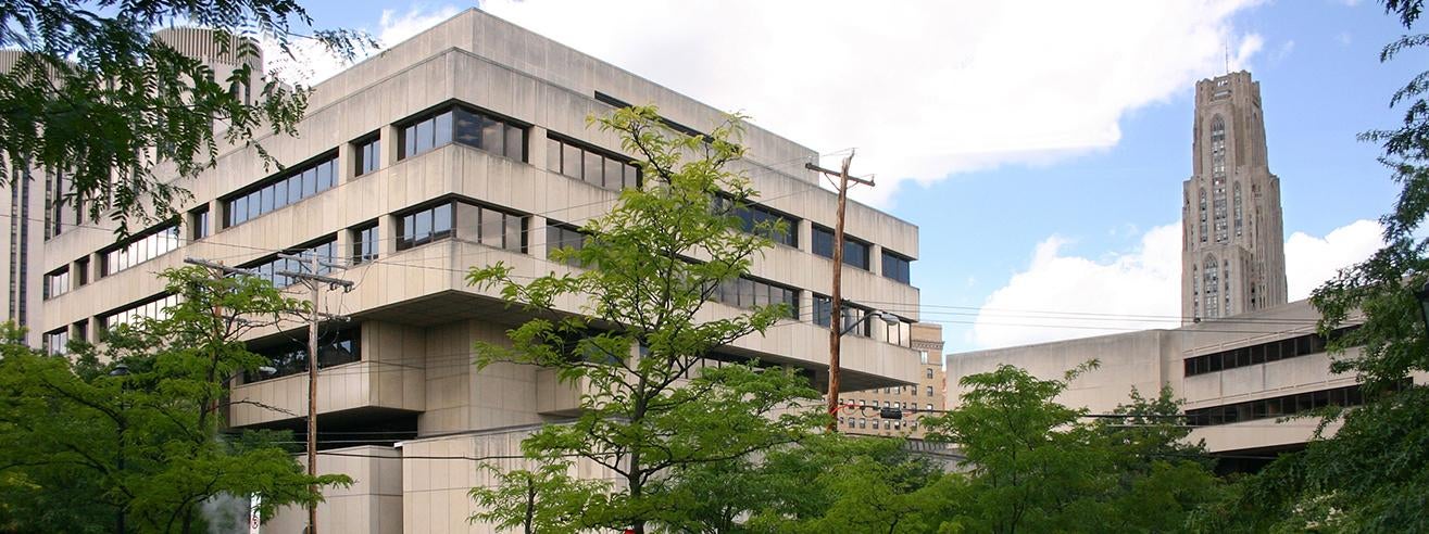 buildings on Pitt campus