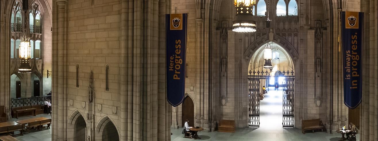 Commons room in Cathedral of Learning