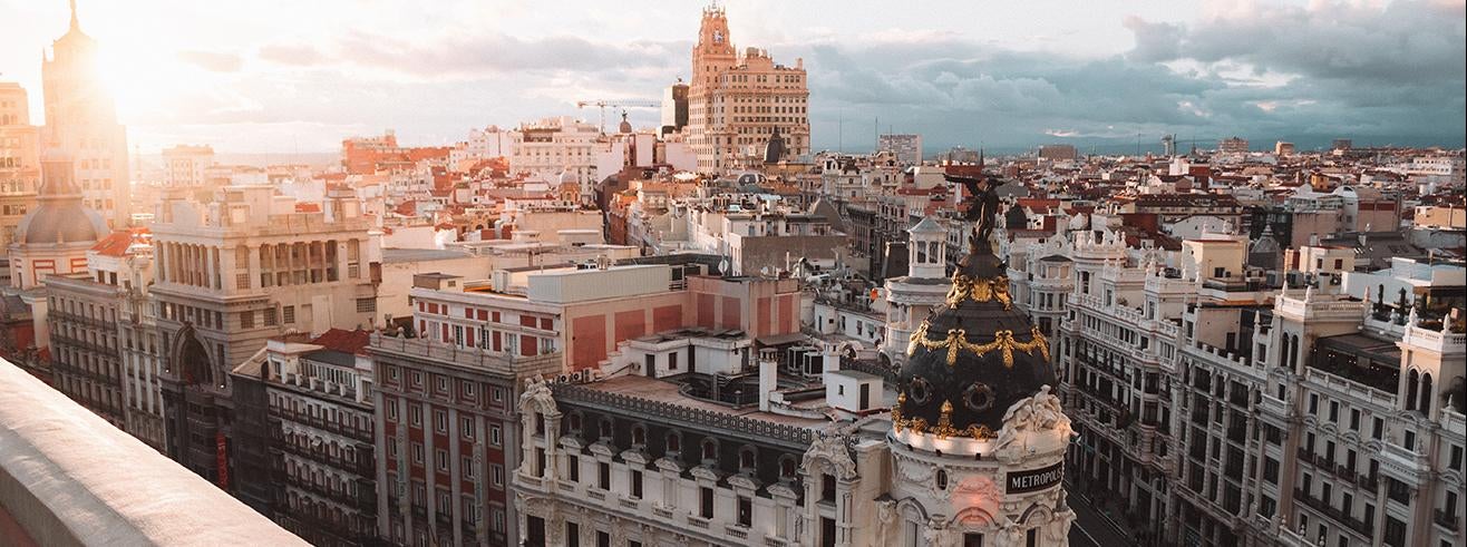 Madrid skyline