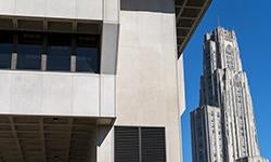 buildings on Pitt campus