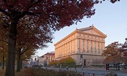 alumni hall on Pitt's campus