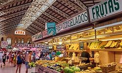 The Central Market of Valencia, València, Spain