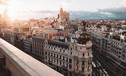 Madrid skyline